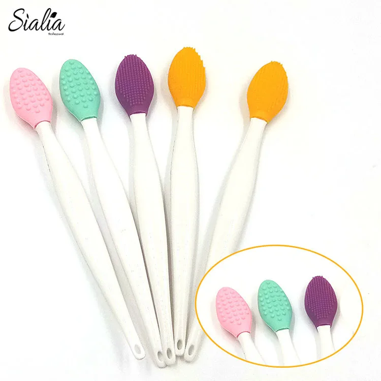 Mini Silicone Nose Blackhead Remover Face Exfoliating Brush Facial Deep