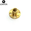 Lonten 3D Printer M8 Trapezoidal Screw for Supporting All The Copper Nut Stepper Motor Guide Screw for Lead Screw