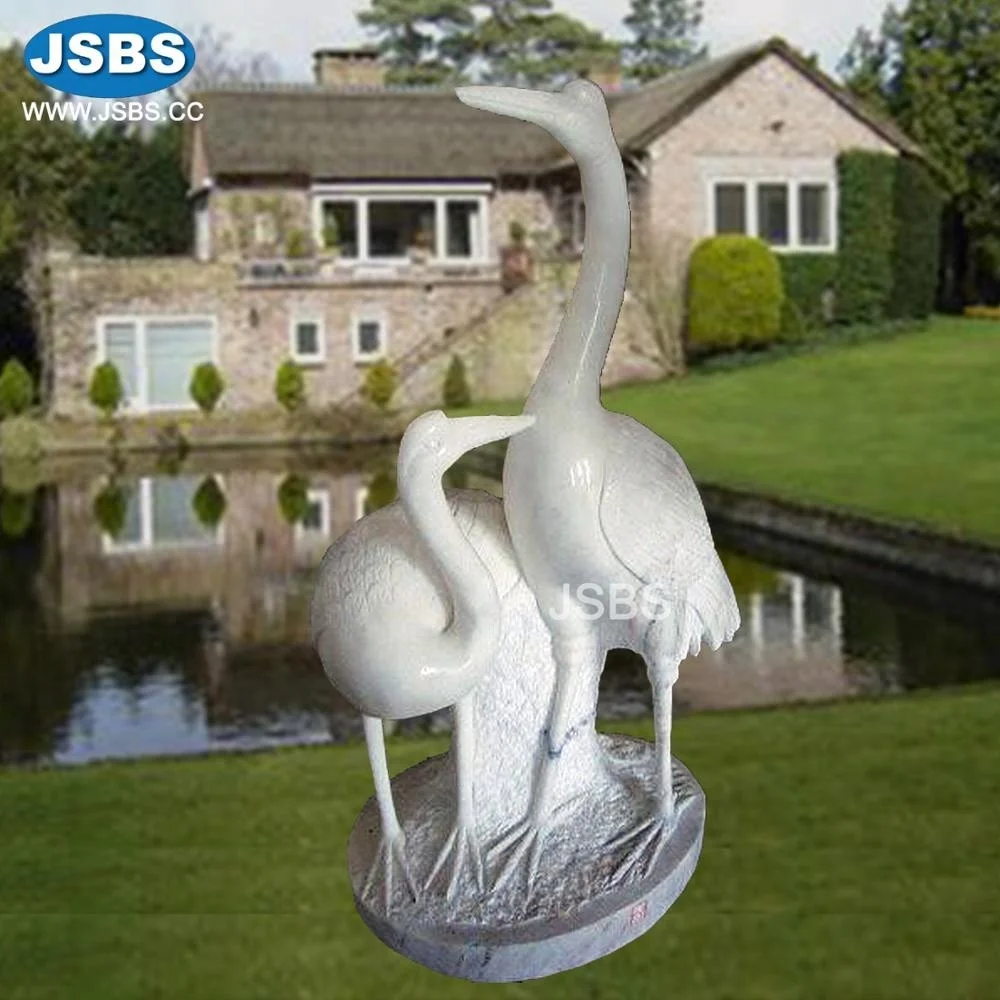 Stone Garden Decorative Animal flamingo sculpture Design for sale