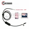 Medical Endoscope Camera 3.9MM Mini Waterproof USB Endoscope Inspection Camera with 4pcs LED lights