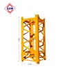 Red&Yellow Solid Basic Mast Section for Crane Steel Structure