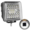 360 Degree Lighting Flood Truck Offroad 12V Worklights 24V 43W 4.3inch Square Car Work Led Light