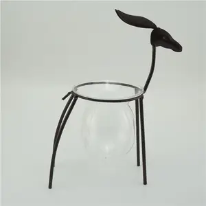 Image of very cute anamial shape glass home decoration from factory