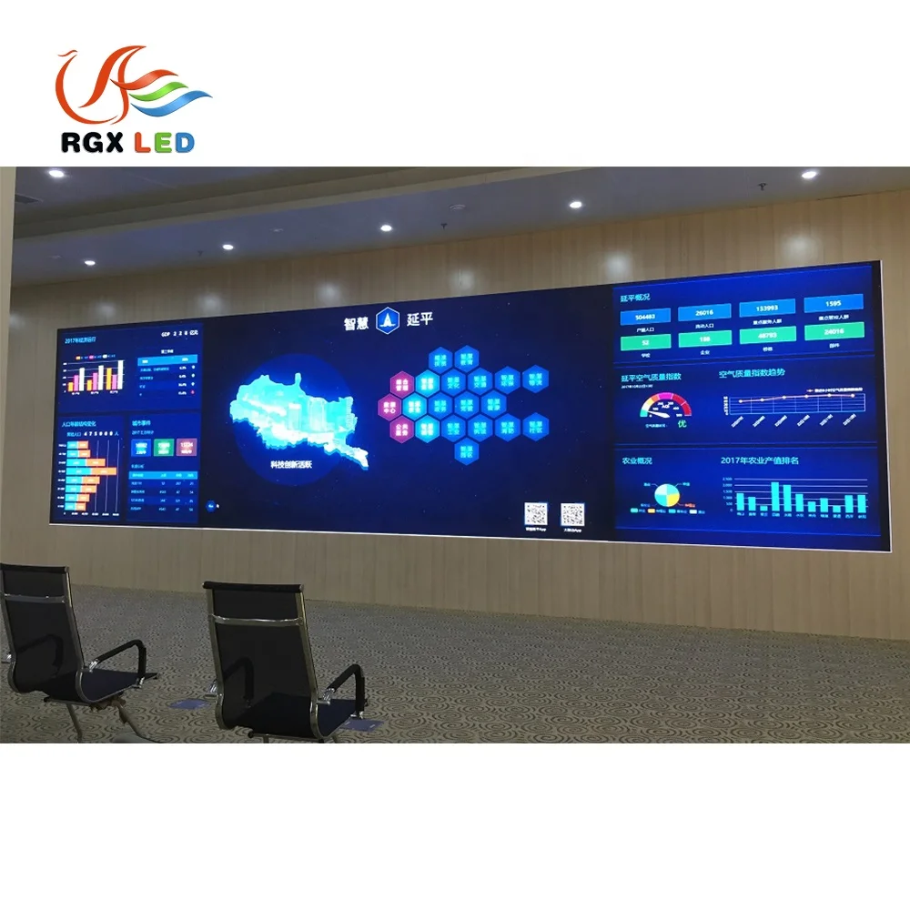 Meeting Room Led Display Small Pixel Screen Led Video Wall For Training