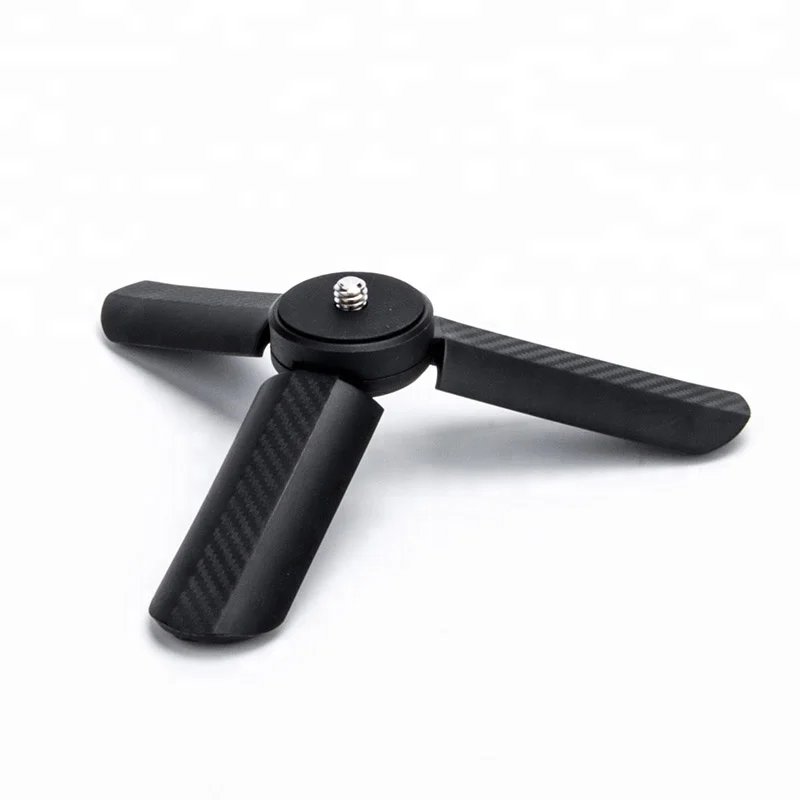 

Wholesale Mini Tripod Gimbal Stabilizer Stand Tabletop Tripod for Selfie Stick Monopod Smartphone Desktop Tripod, Black