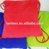 Low price wholesale plain dyed microfiber Beach Towel & Drawstring Bag Tote Set