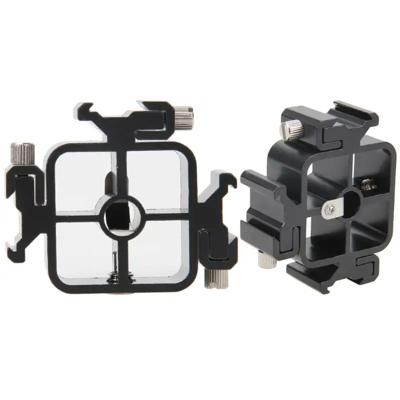 

3 in1 All-metal Tri-Hot Shoe Mount Adapter for Flash Holder Bracket Light Stand Umbrella Holder Bracket High Quality