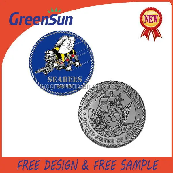 Hot sale high quality 3D antique gold plate custom design metal old coin