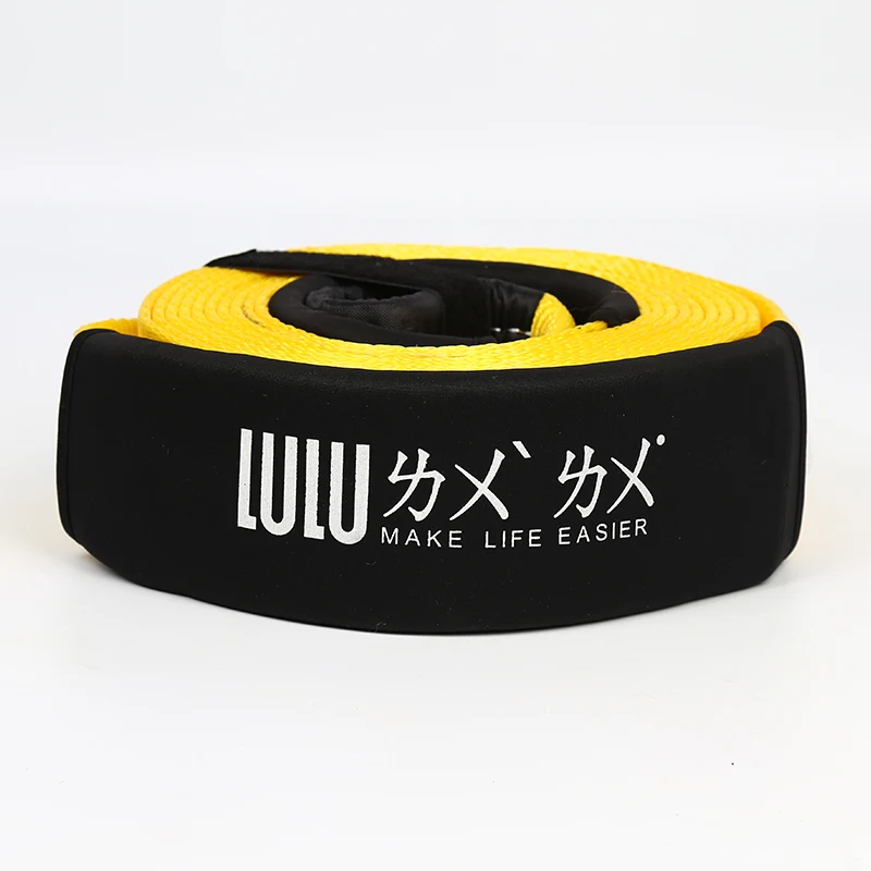 
High Strength 26400Lb Break Strength Capacity Heavy Duty Recovery Tow Strap 3