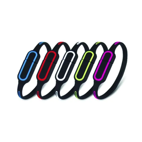 fluorescent luminous light glowing bracelet USB stick - ANKUX.COM