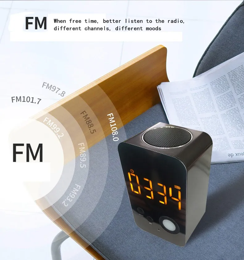 Wireless Loud Speaker Stereo Bluetooth Speakers FM Radio Portable speaker - ANKUX.COM