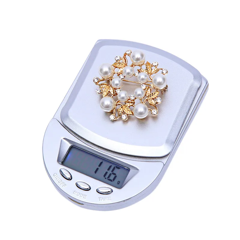 0.1g-500g Precision LCD Digital Scale Gold Silver Coin kitchen Jewellery Pocket 