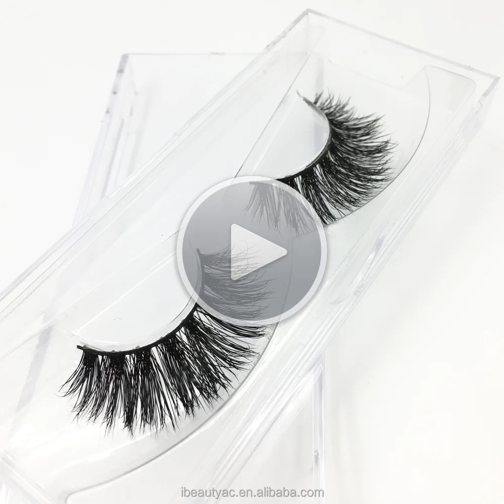 

Top Quality Wholesale eyelashes Mink 3D Lahes Private Logo False Lashes, Natural black