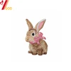 Excellent quality embroidered animal patches Rabbit self-adhesive iron on patch no minimum