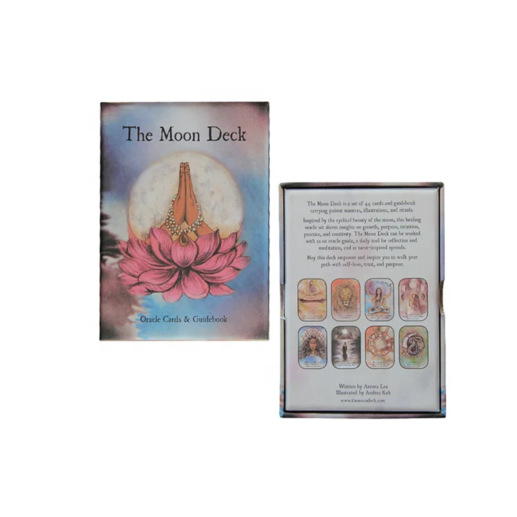 

Custom Printed 350Gsm Art Paper Oracle Cards, Cmyk;pms;4c