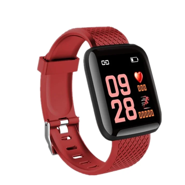 

Amazon Hot Selling Smart Watch Band 116 plus Smartwatch 116 plus Smart Bracelet d13 116 Plus, Black,red,blue,purple,green