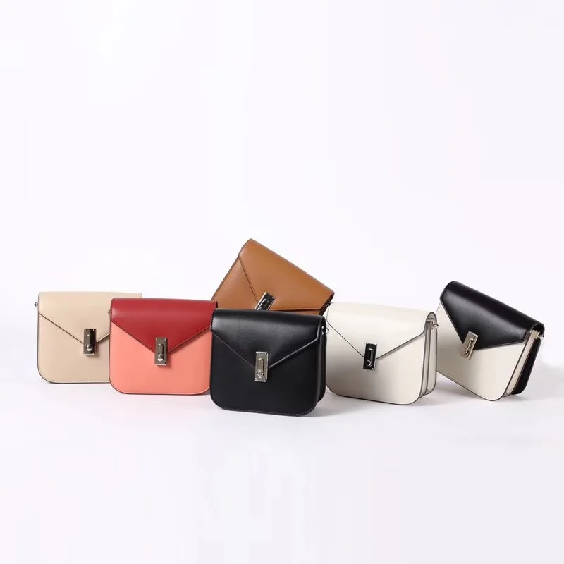 

2020 women fashion crossbody bag cowhide leather mini message bag, Choice