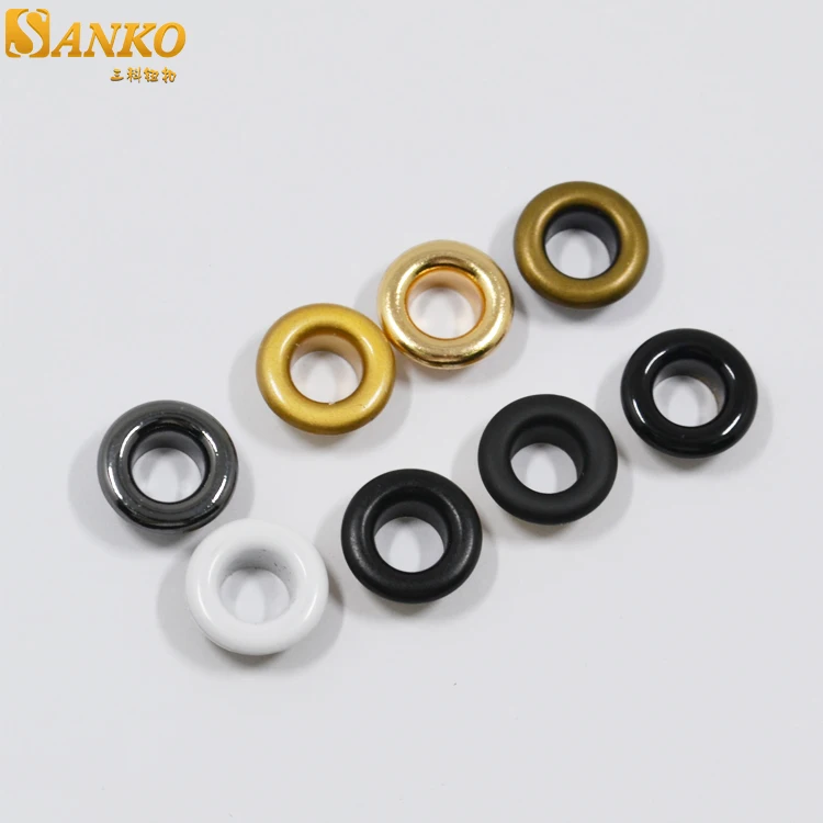 Custom Colored Rose Gold Metal Ring Brass Eyelets Grommet For Garment Clothing Buy Grommet