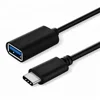Hot selling Type C adapter male to female USB C to USB 3.0 F 15cm connector USB Disk & Phone