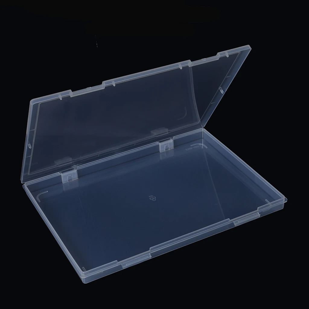 A4 Plastic Document Case A4 Storage Box Plastic Locking Storage Box ...