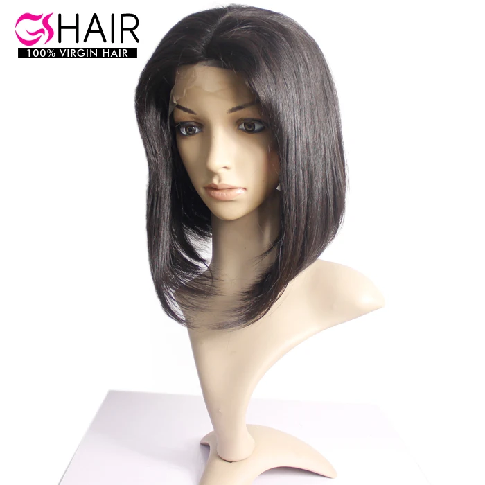 

cuticle aligned raw virgin hair short human hair wigs Bob wig guangzhou peruvian hair high quality wigs