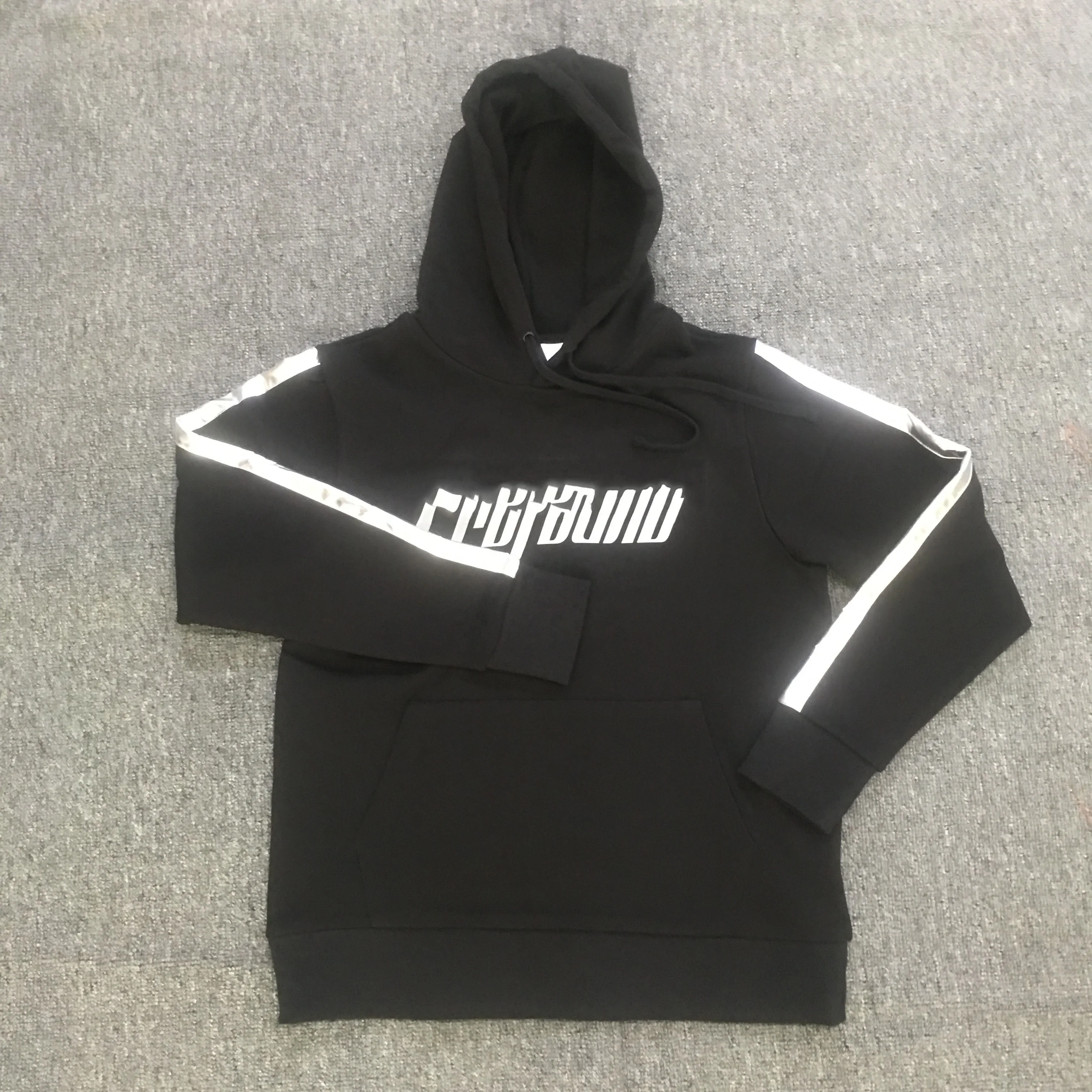 reflective hoodie custom