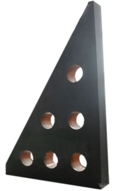 High credit straight angle ruler Jinan Qing granite material measuring tool