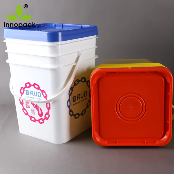 Cheap Square Plastic Bucket 8l / 10l / 20l With Lid Buy Cheap Square