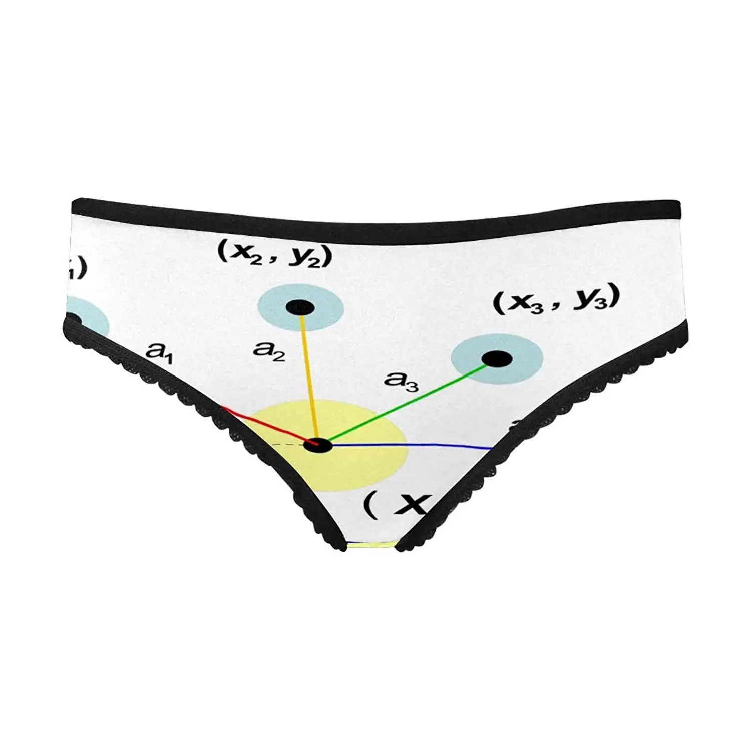 INTERESTPRINT Womens Soft Comfort Briefs Day of The Dead Sugar Skull L