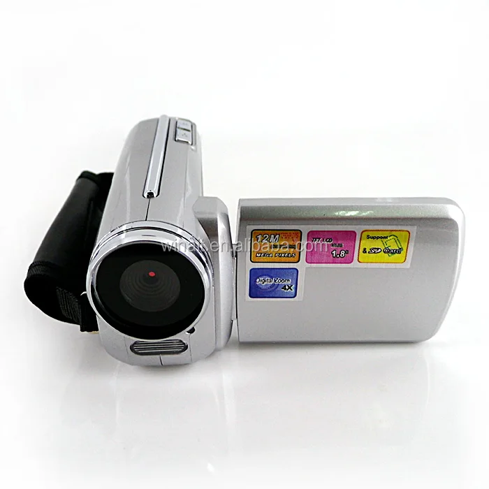 

12MP 720P HD Digital Video Camera with 4 x Digital Zoom, 1.8 LCD Screen Mini DV Digital Camcorder