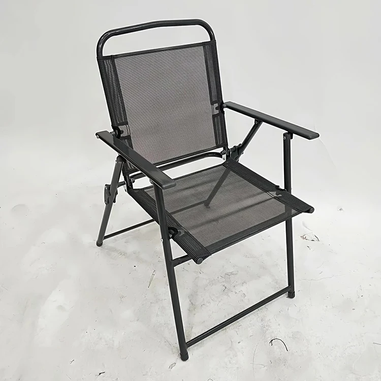 New Portable Waterproof Standard Wrought Iron Outdoor Furniture Chairs .