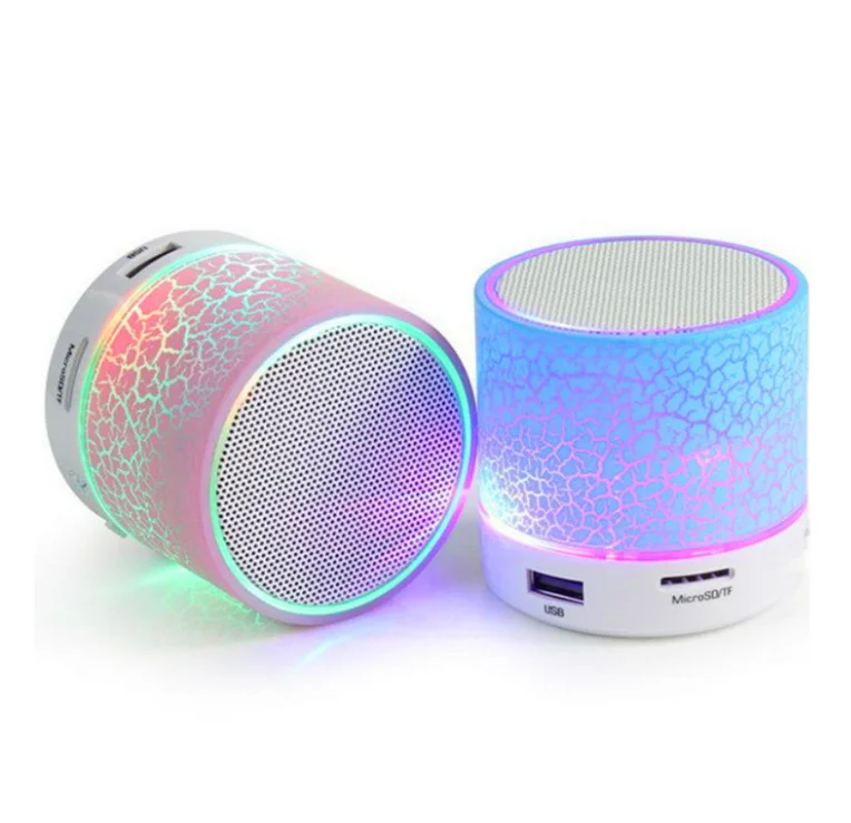 

Hot Smart Active subwoofer DJ Karaoke Car Wireless Speakers Mini Portable led bulb peaker, Blue,yellow,green,white,pink purple