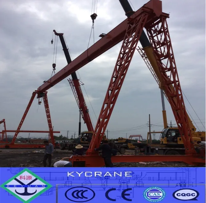 
Outside electric hoist single girder gantry crane 