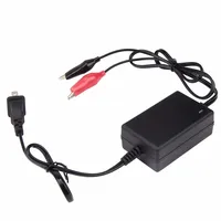 

12V 1000mA Battery Charger for Kids Ride on Car Toy Motorcycle with Bi-Color LED Indicator RED Charging Green Full Idle