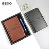 gift items for 2018 diaries pocket organizer, premium genuine leather notebook cover with box