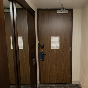 Sheraton Hotel Fire Proof Plastic Laminate Guestroom Entry Door - Buy ...