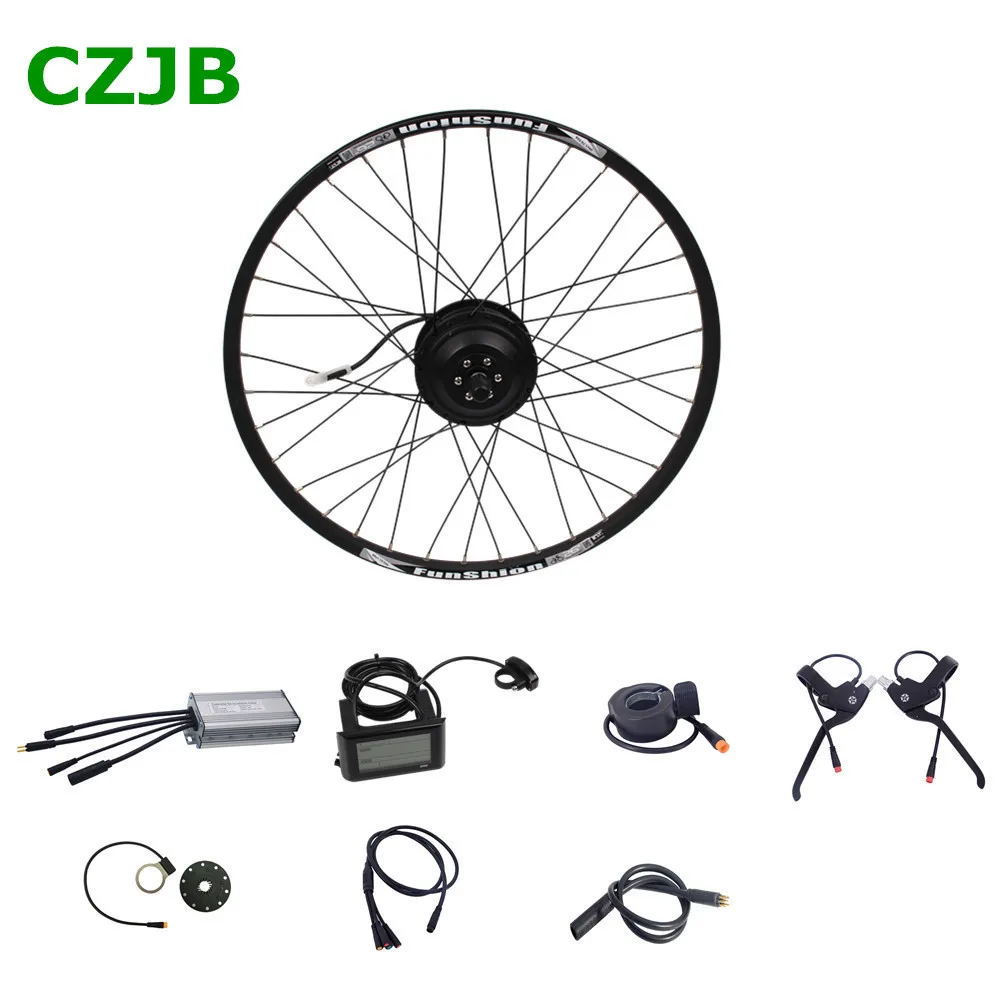 

CZJB-90T 36v 250w electric bike bicycle conversion hub motor kit, Black