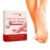 Private label Coconut Oil Exfoliation Foot Mask Foot Peel Mask