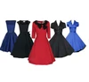 Apparel clothes walson CLASSY VINTAGE 1950 ROCKABILLY SWING DRESS -RED rockabilly dress - SIZE14