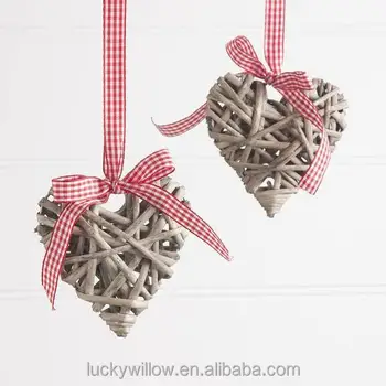 2014 Honey Wicker Hearts Wedding Decorations Buy Wicker Hearts