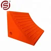 urethane polyurethane PU aircraft wheel chocks handling materials tool for parking equipment