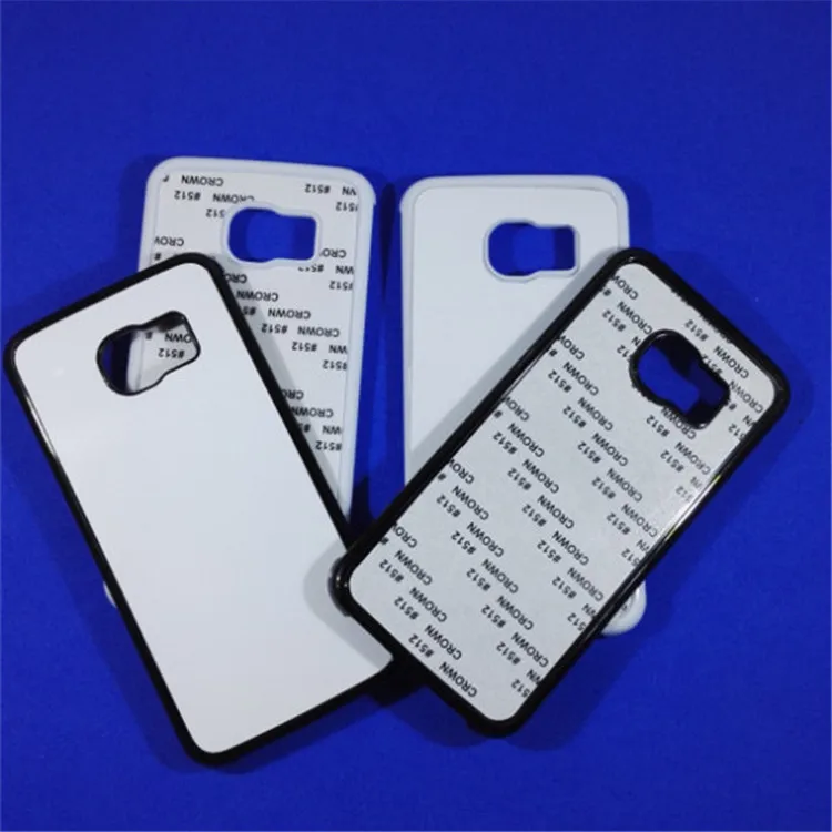 

JESOY 2D Sublimation Smartphone Case Custom Phone Cover For Samsung, White;black