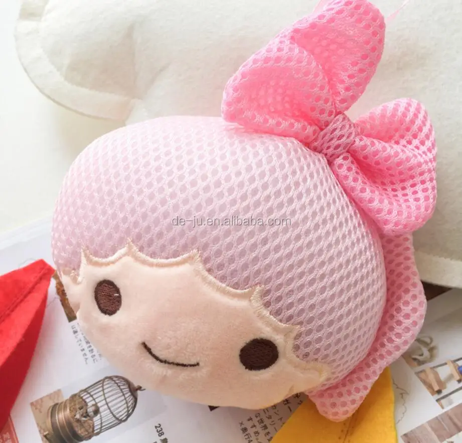 Cute Cartoon Head Kids Bath Sponges Buy Kids Bath Sponges,Kids Bath