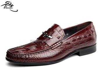 mens crocodile dress shoes