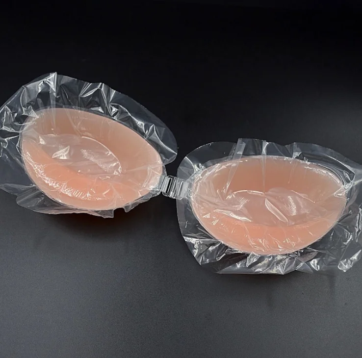 

Self Adhesive Soft Silicone Bra Reusable Backless Invisible Push Up Bra Bh Strapless Sticky Bra, Nude