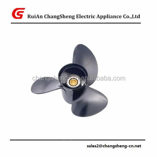 Holdia Propeller 48-828156A12 RH 9x9 3 Blade Compatible with Mercury/Mariner 6-15HP 2-1/2 Gearcase Boat Motors 