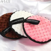 

2019 New Product Microfiber Cloth Pads Remover Face Cleansing Towel Reusable For Women