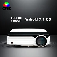 

CRE X2001 Native 1080p resolution Full HD Android LED LCD digital TV Video Projector for 4k home theater