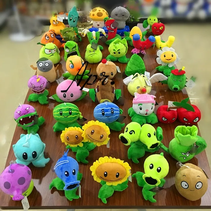 27 Styles Plants Vs. Zombies Plush Toys Soft Stuffed Plush Toys Plant