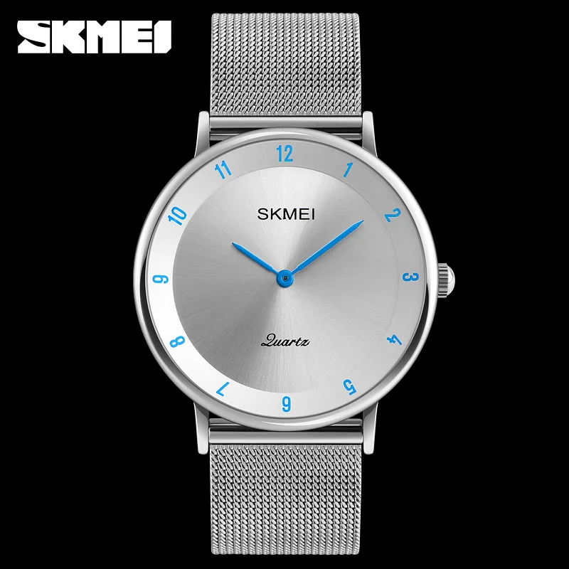 

Simple Mens Watches Top Brand Luxury Men's Quartz Watch SKMEI 1264 Ultra Thin Men Wrist Watch Male Watches Relogio Masculino